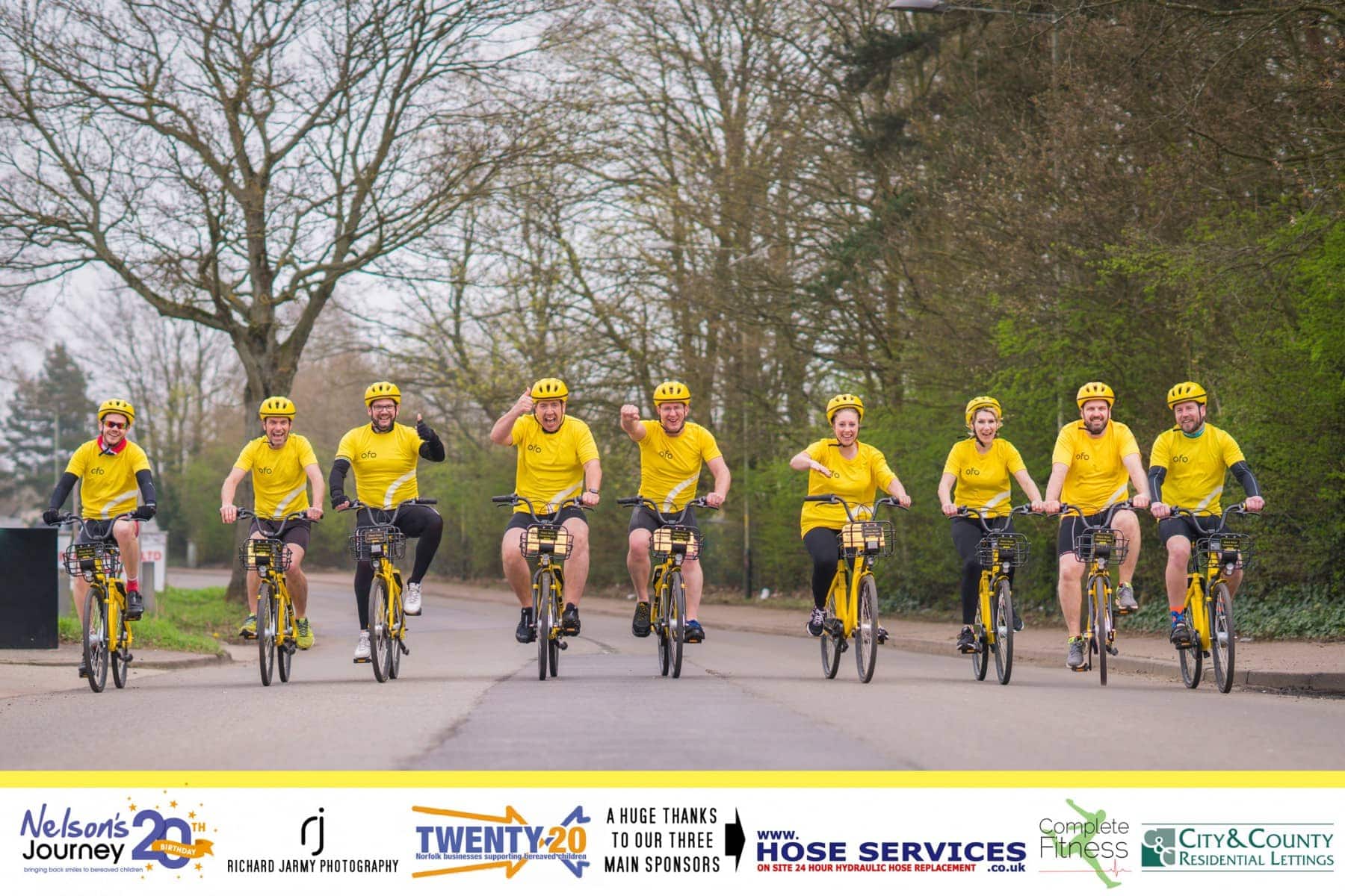 ofo 100 miles cycle ride